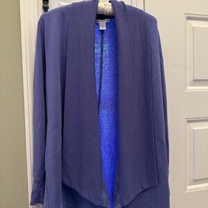 Athleta Pranayama Restore Wrap womens size S - periwinkle